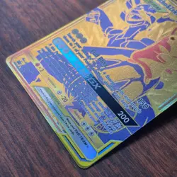 Pokemon TCG Pikachu & Zekrom GX SM248 SM Gols Promo Star Holo - Image 3