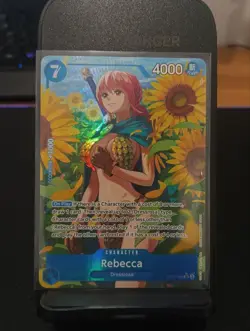 One Piece OP10-058 Royal Blood Rebecca Alt Art NM - Image 1