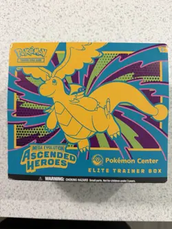 Ascended Heroes Pokemon Center ETB Empty Box NO PROMO / NO PACKS - Image 2