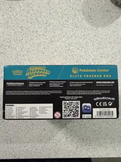 Ascended Heroes Pokemon Center ETB Empty Box NO PROMO / NO PACKS - Image 4