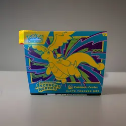 Ascended Heroes Pokemon Center ETB Empty Box, plus sleeves (no promo no packs) - Image 1