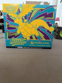 Ascended Heroes Pokemon Center ETB Empty Box NO PROMO / NO PACKS (See Photo) - Image 1