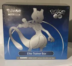 Pokemon TCG Pokemon GO Elite Trainer Box Mewtwo Booster Promo English 2022 READ! - Image 1