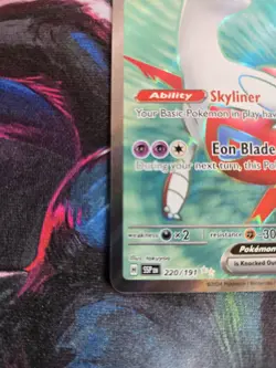 Latias ex 220/191 SV08 Surging Sparks Ultra Rare Holo Full Art English 2024 - Image 4