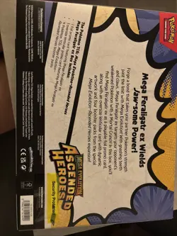 POKEMON TCG MEGA EVOLUTION ASCENDED HEROES FERALIGATR EX BOX X3 NEW & SEALED ✅🚚 - Image 3