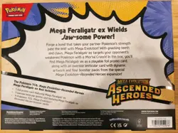 Pokemon TCG Ascended Heroes Mega Feraligatr EX Box - New & Sealed ✅ - Image 2