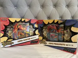 2x POKEMON TCG ASCENDED HEROES EX BOX MEGA FERALIGATR & EMBOAR NEW & SEALED - Image 1