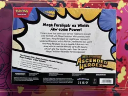 POKEMON TCG ASCENDED HEROES MEGA FERALIGATR EX BOX NEW & SEALED - Image 2