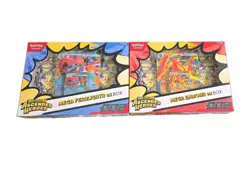 2x POKEMON TCG ASCENDED HEROES EX BOX MEGA FERALIGATR & EMBOAR NEW & SEALED - Image 1