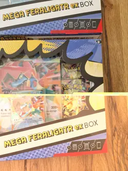 Pokemon TCG Bundle - 2x Ascended Heroes Mega Feraligatr Ex Box New + Sealed - Image 5