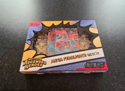 Pokemon TCG: Mega Evolution Ascended Heroes Mega Feraligatr ex Box [New, Sealed] - Image 1