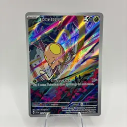 Pokemon TCG Toedscool 201/198 Pokemon Scarlet Violet Base Illustration Rare NM - Image 1