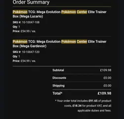 Pokemon TCG: Mega Evolution Pokemon Centre ETB Bundle PRESALE CONFIRMED✅ - Image 2