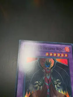 Yugioh! Boser HELD Inferno Wing Super Rare - LCGX-DE067 Unlimited - Deutsch - Image 2