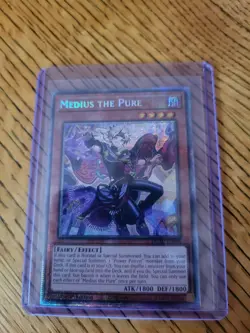 DUAD-EN008 Medius the Pure : Starlight Rare 1st Edition Mint YuGiOh Card - Image 4