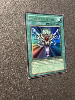 Monster Reborn LOB-118 The Legend of Blue Eyes White Dragon Unlimited NM/LP - Image 2