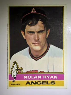 1976 Topps - Nolan Ryan #330 Angels - VG - NICE CARD - Image 1