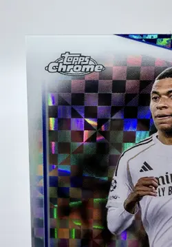 Kylian Mbappe 2025-26 Topps Chrome UEFA X-Fractor #112 Real Madrid_France Star - Image 2
