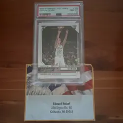 Panini 2024-25 Instant WNBA Caitlin Clark #186 Rookie Indiana Fever PSA 10 Card - Image 1