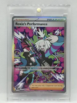 Roxie's Performance 121/086 Pokemon Chaos Rising Special Illustration Rare SIR - Image 1