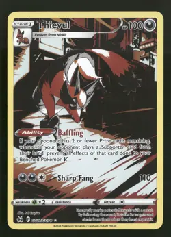 Thievul - GG17/GG70 - Ultra Rare - Crown Zenith - Pokemon Card - NM/M - Image 1
