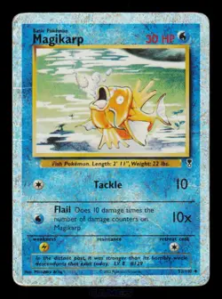 Pokemon Card Magikarp 52/110 Legendary Collection Reverse Holo Rare HP 2002 - Image 1