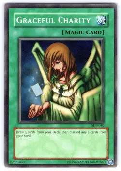 Graceful Charity SDP-040 Starter Deck: Pegasus Unlimited Yu-Gi-Oh LP - Image 1