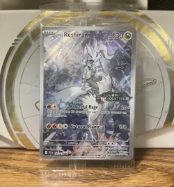 Pokemon TCG Sealed Journey Together Stamped Promo N'S RESHIRAM #167/159 - Image 2