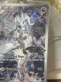 Pokemon TCG Sealed Journey Together Stamped Promo N'S RESHIRAM #167/159 - Image 3
