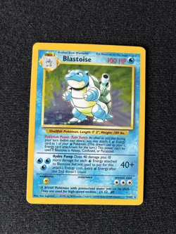 Blastoise 2/102 Holo Rare Base Set Unlimited Pokemon Excellent condition - Image 1