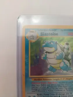 Blastoise 2/102 Base Set Unlimited Holo Rare Pokemon 1999 - Image 3