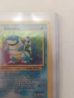 Blastoise 2/102 Base Set Unlimited Holo Rare Pokemon 1999 - Image 4