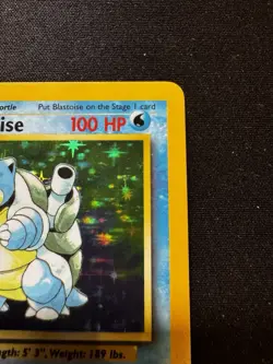 Pokemon Blastoise 2/102 Base Set Holo Rare Unlimited WOTC 1999 Vintage LP/NM - Image 3