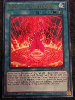 Yugioh: Magical Meltdown - MAGO-EN152 - Rare - 1st Edition - NM - Image 1
