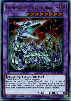 Chimeratech Fortress Dragon GFP2-EN123 Ghosts From the Past Yu-Gi-Oh LP - Image 1