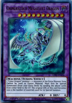 Chimeratech Megafleet Dragon GFP2-EN126 Yu-Gi-Oh 1st Edition LP - Image 1