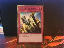 Solemn Judgment - MAGO-EN051 - Premium Gold Rare - 1st Edition - NM Yugioh - Image 1