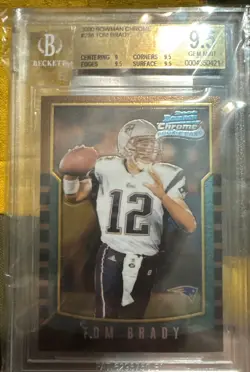 2000 Bowman Chrome - Tom Brady #236 (RC) - Image 1
