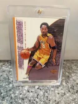 2000-01 Upper Deck - Game Jersey Edition Kobe Bryant purple reign #439 - Image 1