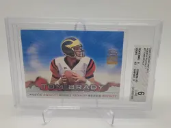 Tom Brady 2000 Crown Royale Rookie Royalty Bgs 6 - Image 1