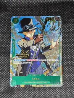 One Piece TCG - Sabo - 3rd Anniversary Winner - OP09-027 - Image 1