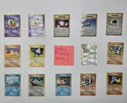 Vending Machine Series Lot 2 Two Red | LOT of 14! Old Back | Japanese Pokemon - Image 1