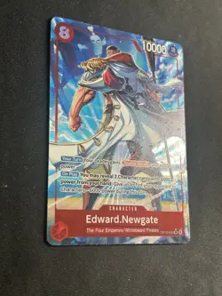 Edward Newgate (Alternate Art) OP16-003 One Piece The Time of Battle English - Image 2