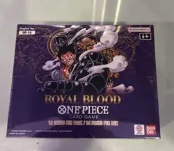 One Piece TCG Royal Blood OP10 New Sealed Booster Box 24 Packs, English Edition - Image 1
