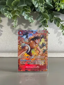 Monkey D Luffy Alt Art OP16-015 One Piece TCG Time of Battle ENGLISH - Image 1