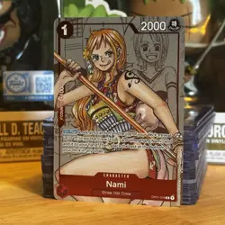 One Piece Card Game Nami OP01-016 25th Anniversary - Image 1