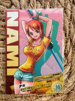 2011 Bandai AR Formation Carddass Nami No.01-07 One Piece Rare Card - Image 1