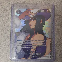 English Ms. All Sunday Nico Robin SP OP14-084 One Piece OP-16 TIME OF BATTLE - Image 1