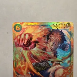One Piece TCG Monkey D. Luffy SEC Carrying On His Will Op13-118 NM VHTF RARE - Image 4