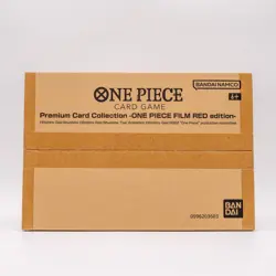 One Piece TCG Premium Card Collection Film Red Edition English SEALED - Image 1